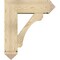 Ekena Millwork Legacy Arts and Crafts Rough Sawn Bracket w/ Offset Brace, Douglas Fir, 8"W x 24"D x 28"H BKT0806X24X28LEC03RDF - alternate 2